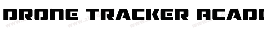 Drone Tracker Academ字体转换